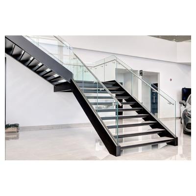 China Industrial CBDMART straight arc modern circle curved round staircase light square for pathways corridors and staircase modern steel stai for sale