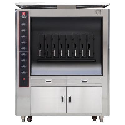 China Einlagige 8 Gitter-elektrische Fisch-Grill-Maschine zu verkaufen