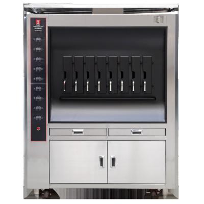 China Einlagige Grill-Maschinen-elektrische Heizungsfische Oven With der Fisch-20KW 8 Räume zu verkaufen