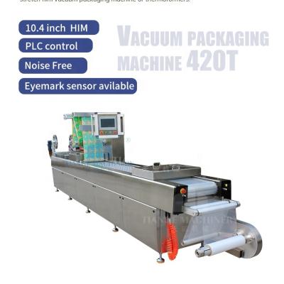 China stick packing machine PLC version three type vacuum shrink and packing machine à venda