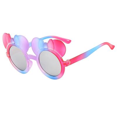 China High Quallity Fashionable and Cute Girls Colorful Children's Sunglasses 2023 Children Luxury Sunglasses for sale