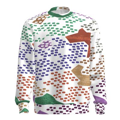 China Ronde nek sweatshirt Thermische sublimatie Warmteoverdracht Digitaal printen Custom DIY Hoodie Te koop