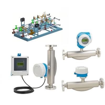 China High Precision E+H F 300 F 500 Coriolis Mass Flowmeter Price Endress+Hauser Coriolis Liquid Flow Meters for Process Control for sale