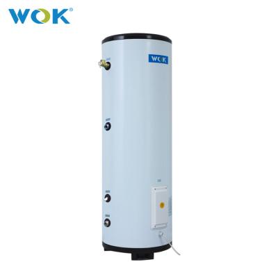 China Outdoor stainless steel storage water tank with reel pipe for bathing by pump or heat gas boiler 100L 150L 200L 300L 500L for sale