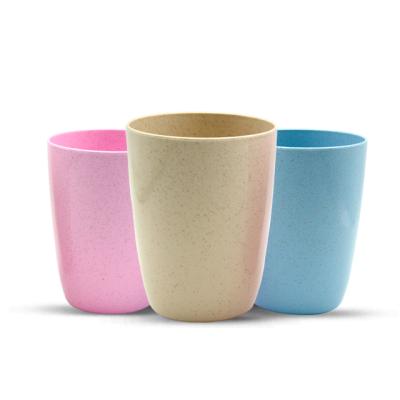 China Eco Friendly Degradable Wheat Straw Cup Environmental Mug for sale