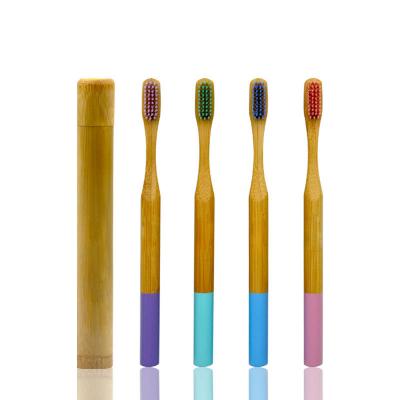 China Full Biodegradable Biodegradable BPA Free Tapered Germany Sprial Stiffens Natural Bamboo Toothbrush Wholesale Toothbrush for sale
