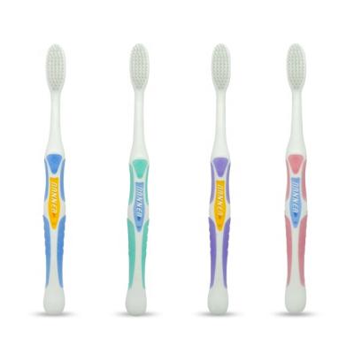 China Manufacturer Eco-Friendly Natural Wholesale Extra Soft Stiffens Adult Toothbrush with Portable Case for sale