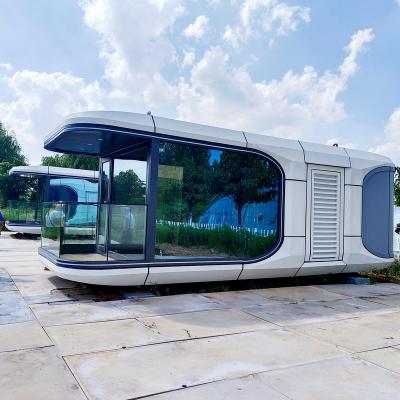 China Modern China factory modern luxury oem G75/ G85 /G115mobile outdoor hotel portable modular prefabricated space capsule house for sale