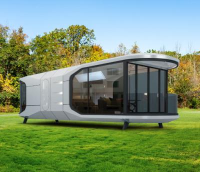 China Modern Fuqian brand Movable Prefab Prefabricated Capsule Hotel Cabin Container House Space house for sale