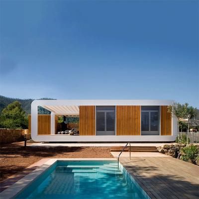 China Modern Tiny Mobile Houses Luxury Prefab House Space Capsule Prefabricated Modular Home Container Houses Modern Graphic Design Hotel for sale