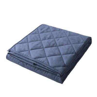 China Chunky Knit King Size Cotton Custom Breathable Adult Anti Dust Mite Solve Autism Soft Weighted Blanket for sale