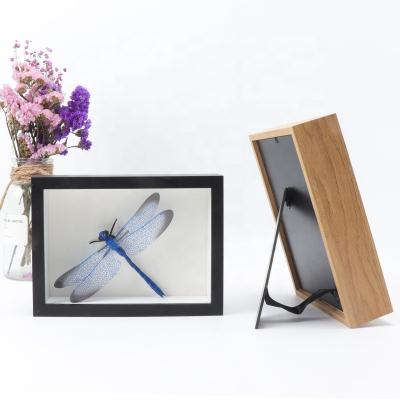 China Three-dimensional dry flower photo frame by 3-5cm cavity decorative view picture frame handmade diy specimen mounted picture frame 781016 inch for sale