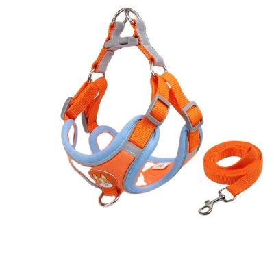 China Custom Pet Puppy Comfort Padded Reflective Vest Adjustable Step In No Pull Pet Harness Dog Harness Small for sale