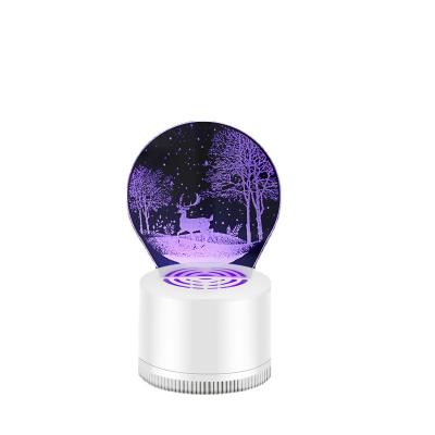 China Viable Pet Supplies Photocatalyst Mosquito Killing Lamp USB Indoor Suction Led Household Purple Light Mosquito Trap for sale