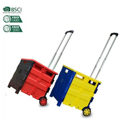 China Manufacture Shopping Trolley Wheels Folding Foldable Trolley To Cover Trolley Shopping Bag Market for sale