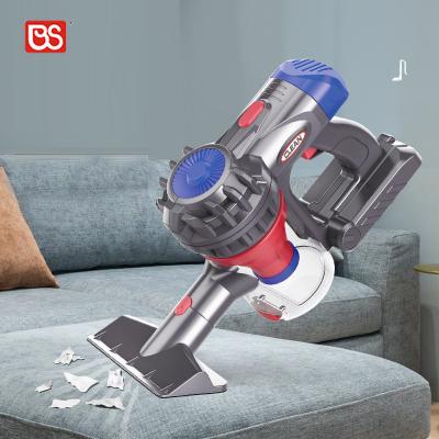 China Best BS Toy Electric Vacuum Cleaner Home Tools Best Floor Sweeper Handheld Cleaning Toy With Usb for sale