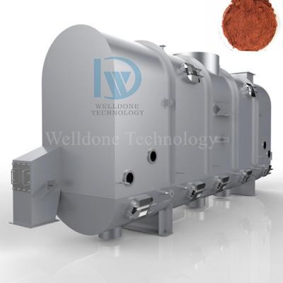 China ZLG Continuous Vibrating Fluid Bed Dryer Machine For Sugar Food Salt Drying Machine for sale