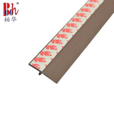 China Co - selo inferior expulso da porta do Pvc de Brown com descascamento de tempo da porta da garagem da fita autoadesiva de 3M à venda