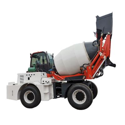 China Building Material Stores 2 Cubic Meters 3m3 Automatic Concrete Mixer Truck for sale