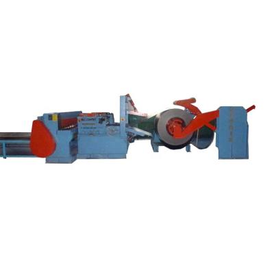 China Construction works Single Cheap SS CR GI Economic Uncoiling Cut To Line Machine Feature Length Equipment for sale
