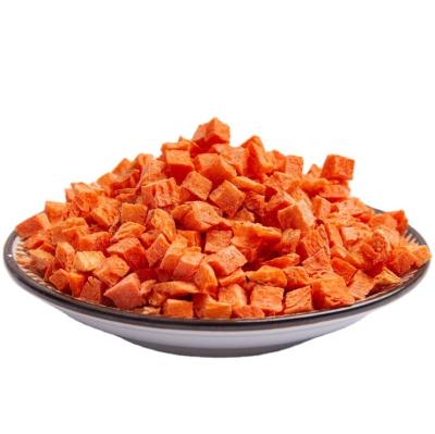 China Dried Freeze Dried Vegetable Sliced Carrot Sliced Pet Food for sale