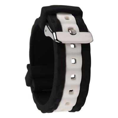 Κίνα Άθραυστη λαστιχένια ζώνη 16mm Wristwatch 20mm δίχρωμα χρώματα προς πώληση