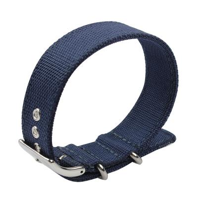 Κίνα Webbing ROHS νάυλον λουρί 22mm ρολογιών με την τρύπα μετάλλων προς πώληση