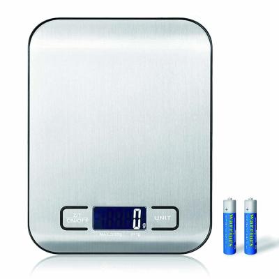 China Modern Proofing Stainless Steel 5KG Food Weighing Scale Kitchen Electronic Digital Scale for sale
