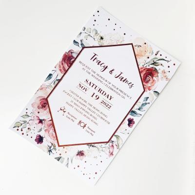 China Custom wedding invitation cards in various styles wedding Invitations Cards For Wedding Invite Customzied for sale