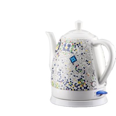 China Sale 360 Degree Electric Ceramic Kettle Sets Home Appliance Rotation Low Hot Boil-Dry Protection for sale