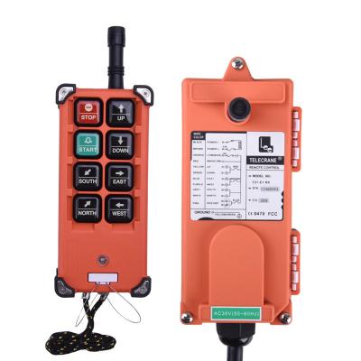 China F21-E1B Wireless Remote Control Industrial Remote Control Single Speed 6 Button For Overhead Crane for sale