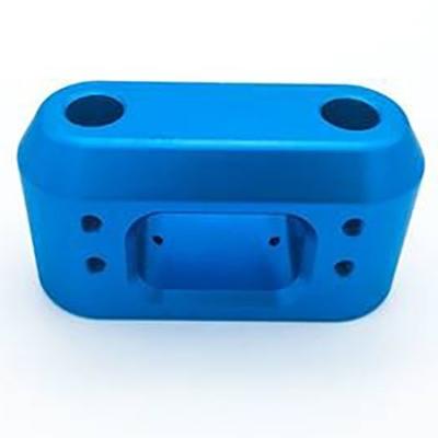 China High Quality Hot Selling Blue Alloy Wheel Aluminum CNC Machine Repair Parts for sale