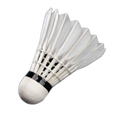 China Training OEM Customized Good Quality Goose Feather Badminton Shuttlecock for sale