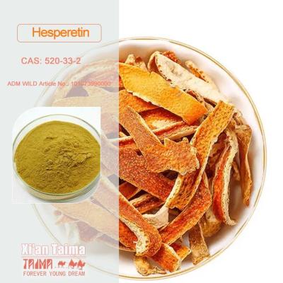 China 98% Hesperetinp Powder Cas 520-33-2 Hesperetin Extracted From Dried Orange Peel for sale