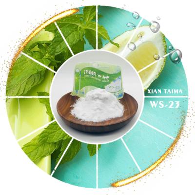 China Cooling Agent WS-23 Powder 99% CAS No 51115-67-4 Low MOQ Food Grade WS23 Cooling Agent for Beverages Candy Confection for sale
