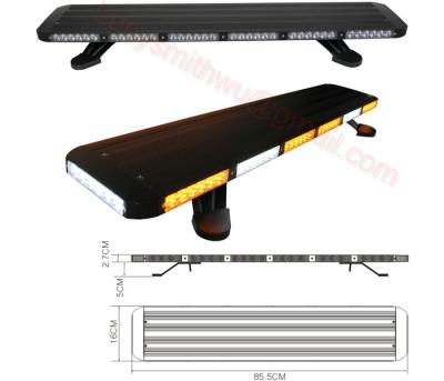 China New 44'' 1W LED Vechile lightbar, Low-Profile Light Bar, lysbjelke BARA DE LUCE Roterande varningsljus,גשר תאורה LED for sale