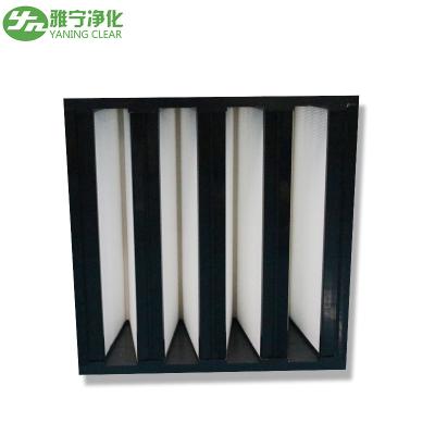 China Filtro do banco de F7 F8 F9 H10 V com quadro plástico do ABS à venda