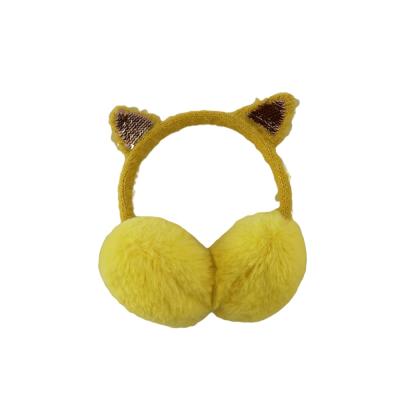 China Keep Warm Wholesale Fashion Adjustable Winter Earmuff Soft Stuffed Ear Cover Protector for sale