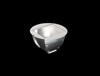 China Grey Color LED Light Reflector Φ75*42.4mm Diameter Low Glare for Retail Office and Entertainment for sale