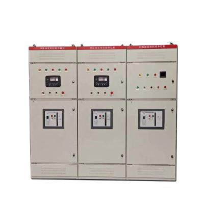 China Intelligent generator control panel generator parallel multiple diesel generator cabinet low voltage output tank for sale
