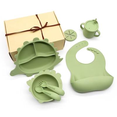 China Sustainable Baby silicone kids dining 6PCS for sale
