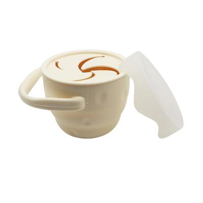 China BPA Free Amazon top seller 2022 Baby Silicone Snack Cup for sale