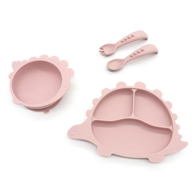 China Sustainable Baby Feeding Sets Silicone for sale