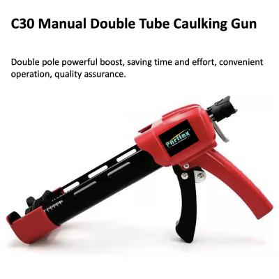 China C30 el doble Rod Manual Caulking dispara contra la mampostería fácil y la lechada de aislamiento de la teja y la lechada de epoxy de la teja, tejan la mampostería de las herramientas en venta