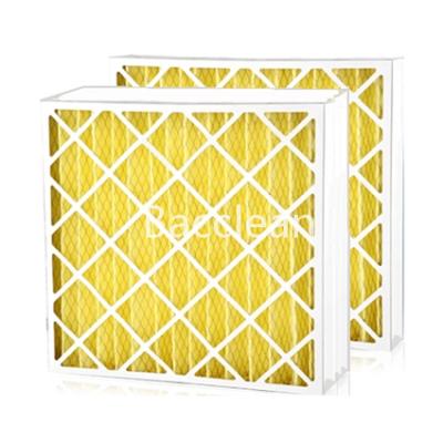 China Eco - Friendly Air Purifier Filter G4 Prefilter Filter Cardboard Filter With ISO9001 for sale