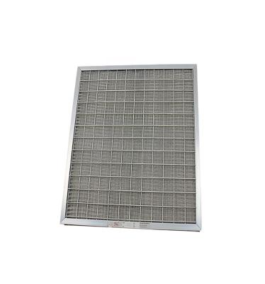 China food & Beverage Plant Panel Metal Mesh Pre Filter With Stainless Steel / Aluminum for sale
