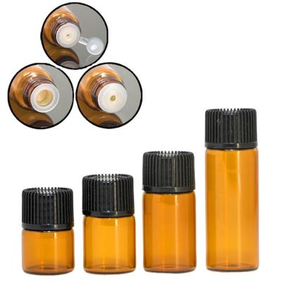 China High1ml 2ml 3ml 5ml small personal care quality essential oil portable bottle special oil bottle for sale