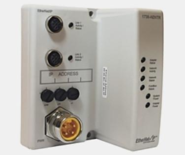 China 1738-AENTR. El adaptador de comunicación Allen-Bradley ArmorPoint tiene dos puertos, EtherNet/IP. en venta
