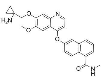 Chine Double inhibiteur Cas 1058137-23-7 d'AL3810 E3810 Lucitanib à vendre