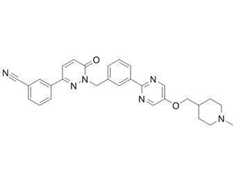 Chine Inhibiteurs rencontrés par C Cas 1100598-32-0 d'EMD-1214063 Tepotinib à vendre